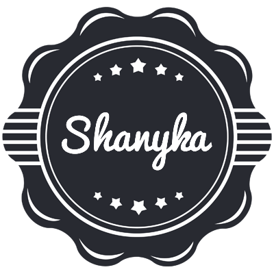Shanyka badge logo