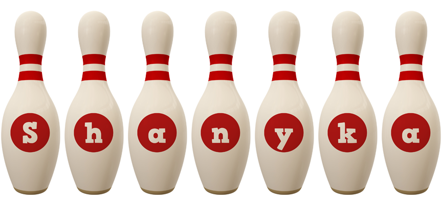 Shanyka bowling-pin logo
