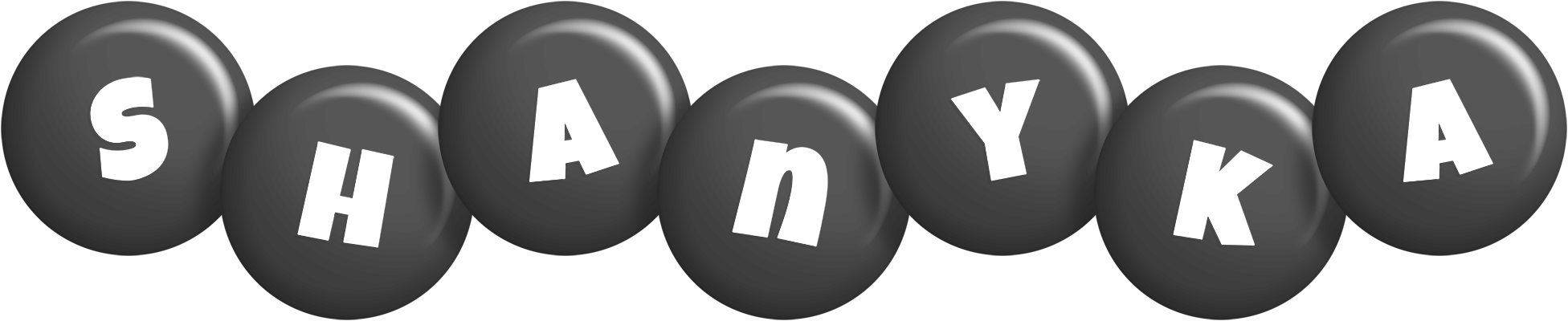 Shanyka candy-black logo