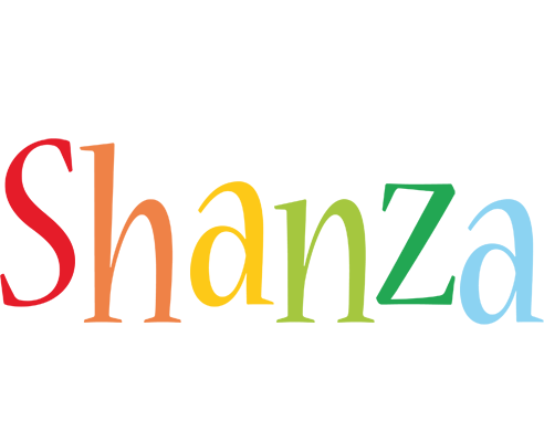 Shanza birthday logo