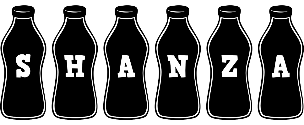 Shanza bottle logo