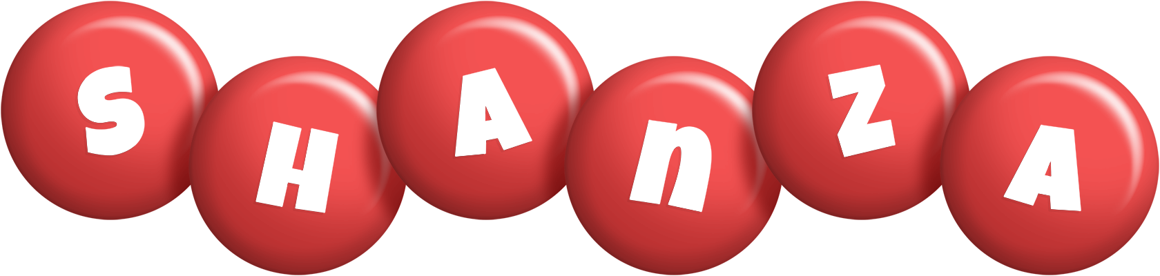 Shanza candy-red logo
