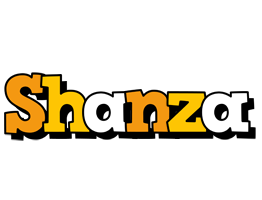 Shanza cartoon logo
