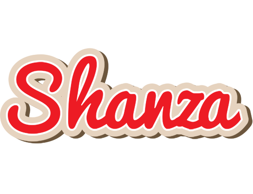 Shanza chocolate logo