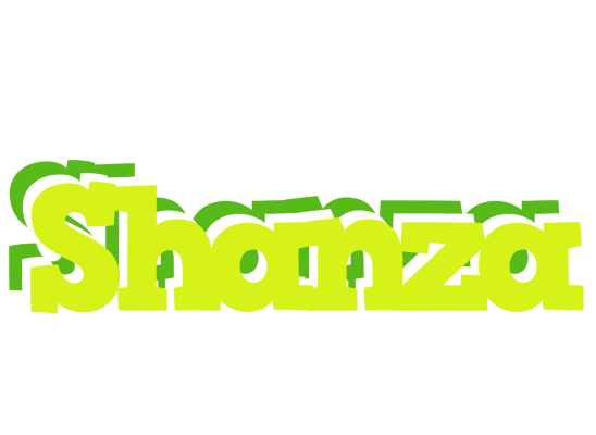 Shanza citrus logo