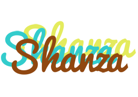 Shanza cupcake logo