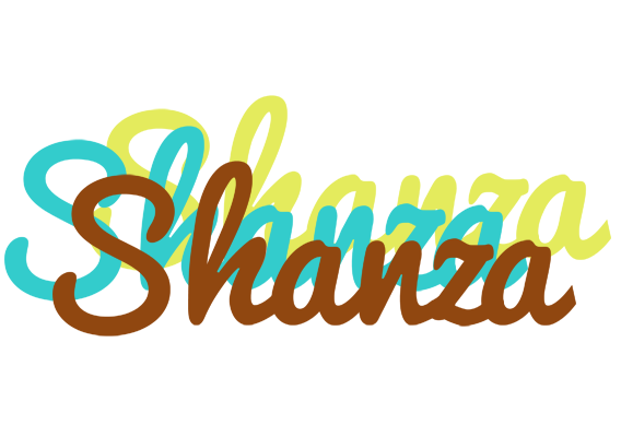 Shanza cupcake logo