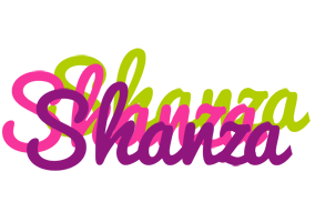 Shanza flowers logo