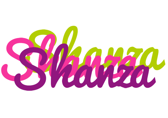 Shanza flowers logo