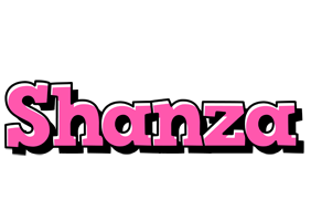 Shanza girlish logo