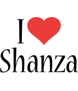 Shanza i-love logo