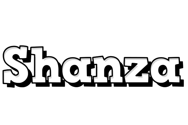 Shanza snowing logo