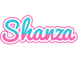 Shanza woman logo