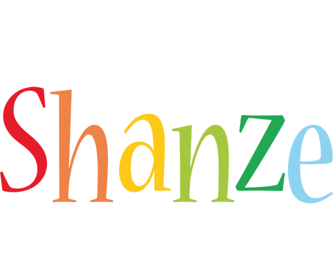 Shanze birthday logo