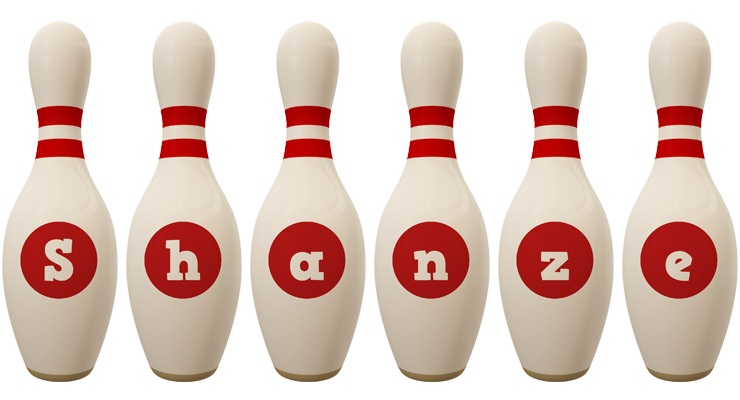 Shanze bowling-pin logo