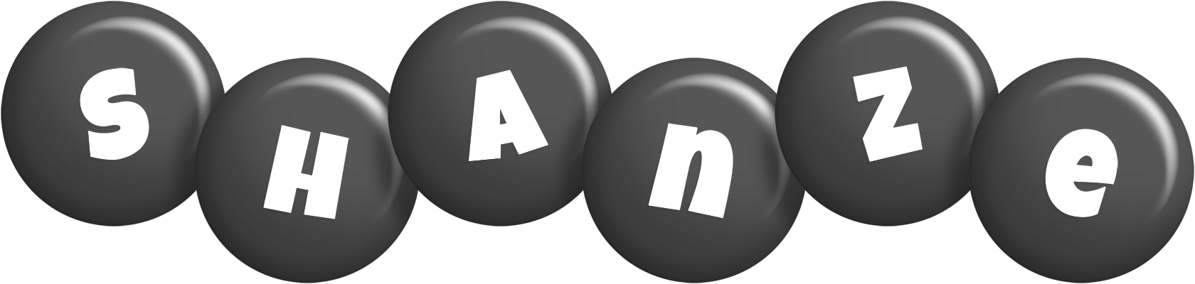 Shanze candy-black logo
