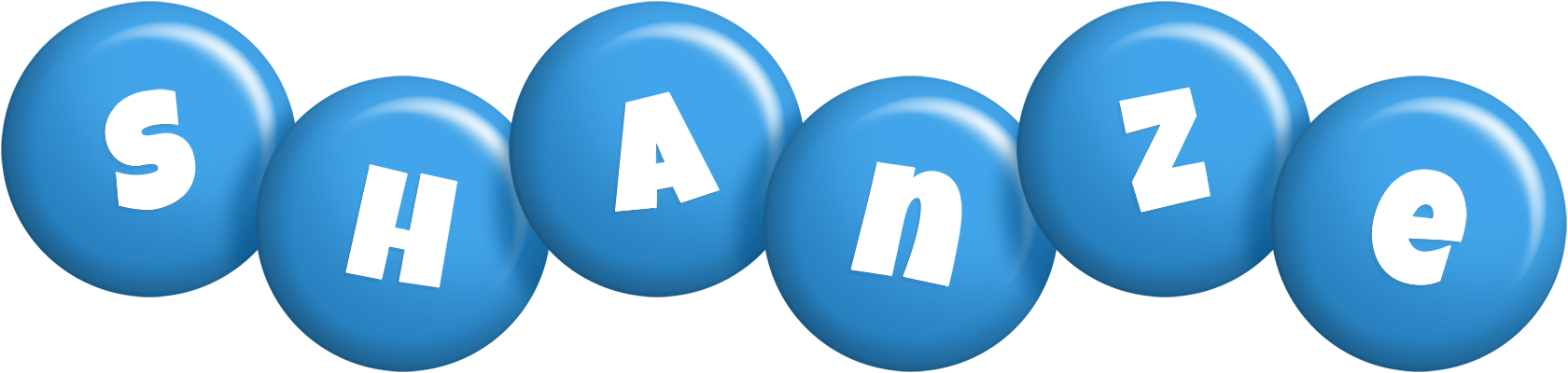 Shanze candy-blue logo