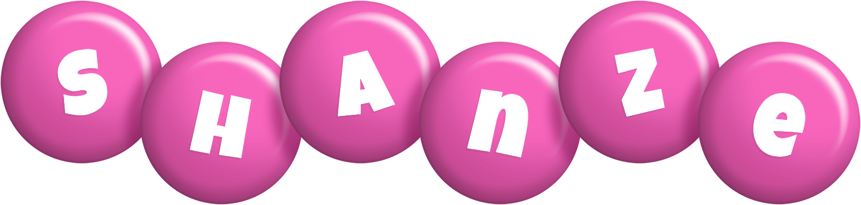 Shanze candy-pink logo