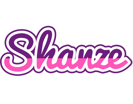 Shanze cheerful logo