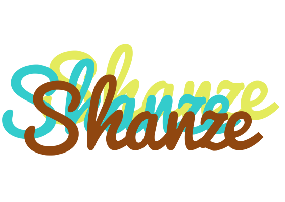 Shanze cupcake logo