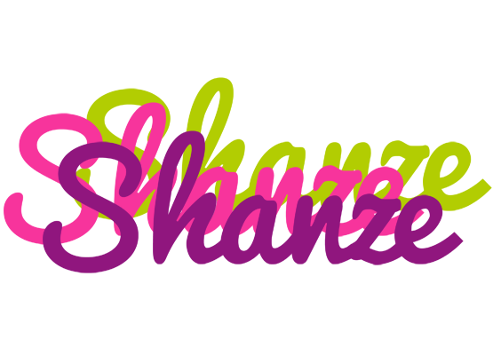 Shanze flowers logo