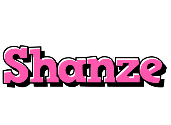 Shanze girlish logo