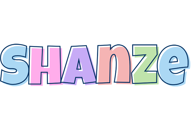 Shanze pastel logo
