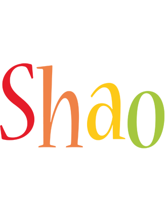 Shao birthday logo