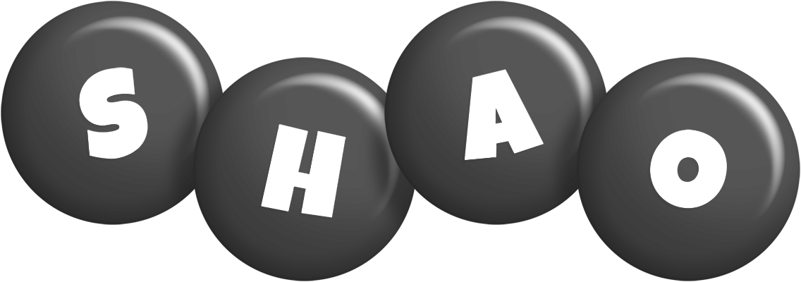Shao candy-black logo