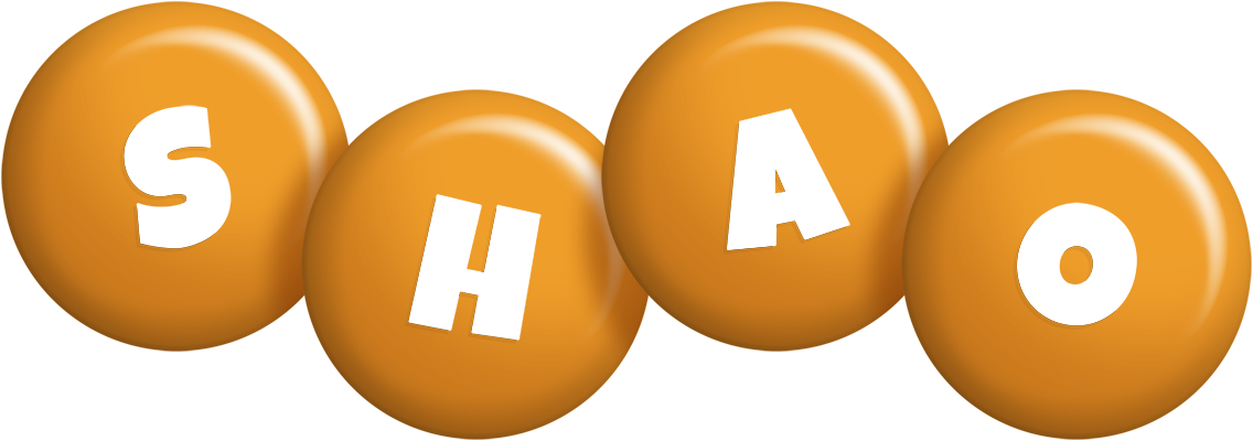 Shao candy-orange logo