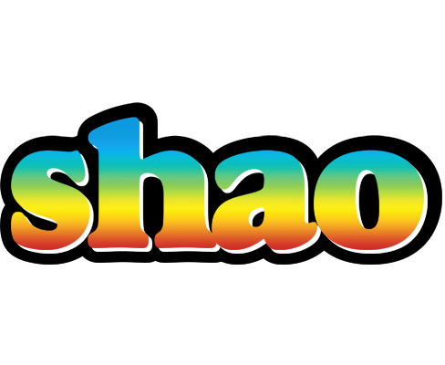 Shao color logo