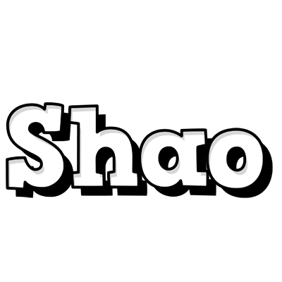 Shao snowing logo