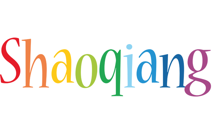 Shaoqiang birthday logo