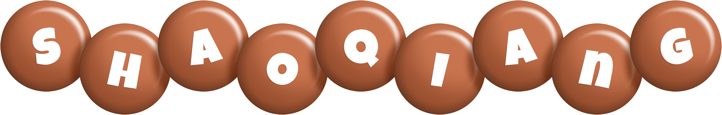 Shaoqiang candy-brown logo