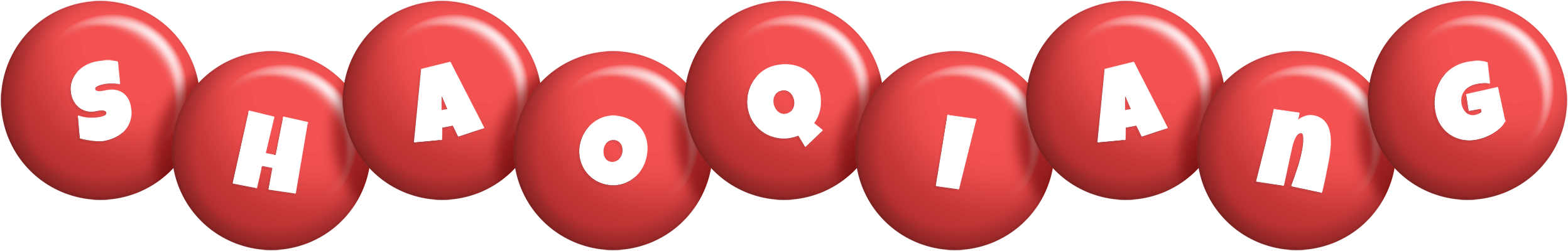 Shaoqiang candy-red logo