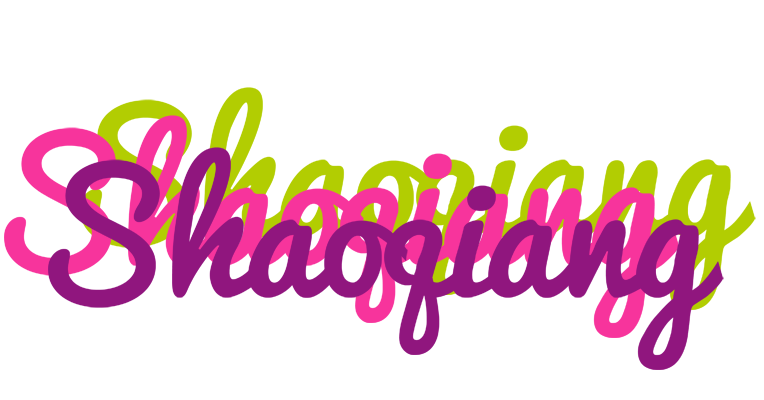 Shaoqiang flowers logo