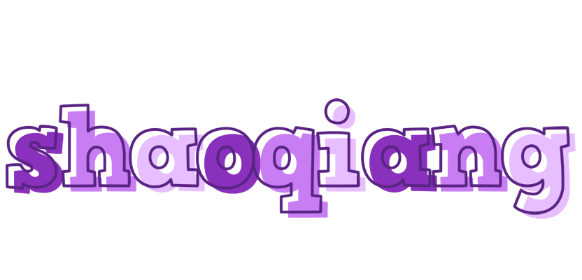 Shaoqiang sensual logo
