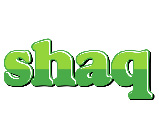 Shaq apple logo