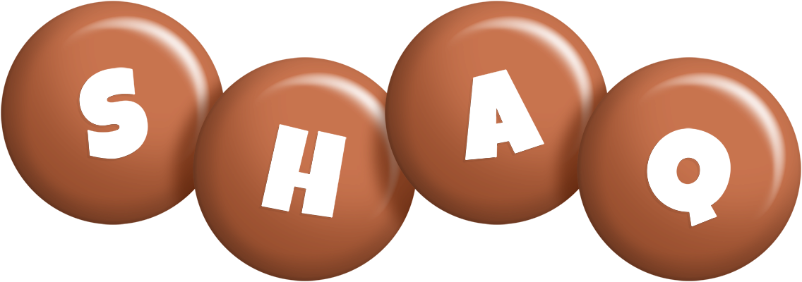 Shaq candy-brown logo