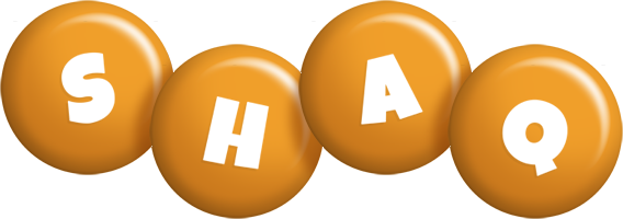 Shaq candy-orange logo