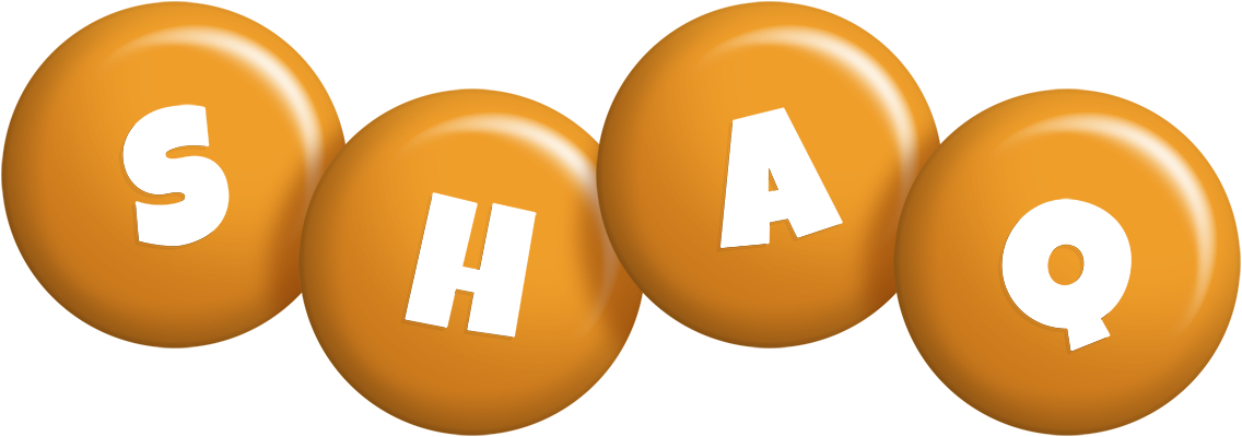 Shaq candy-orange logo