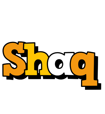 Shaq cartoon logo