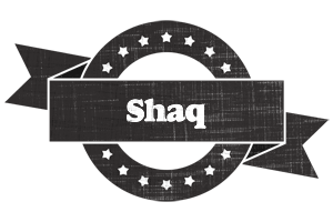 Shaq grunge logo