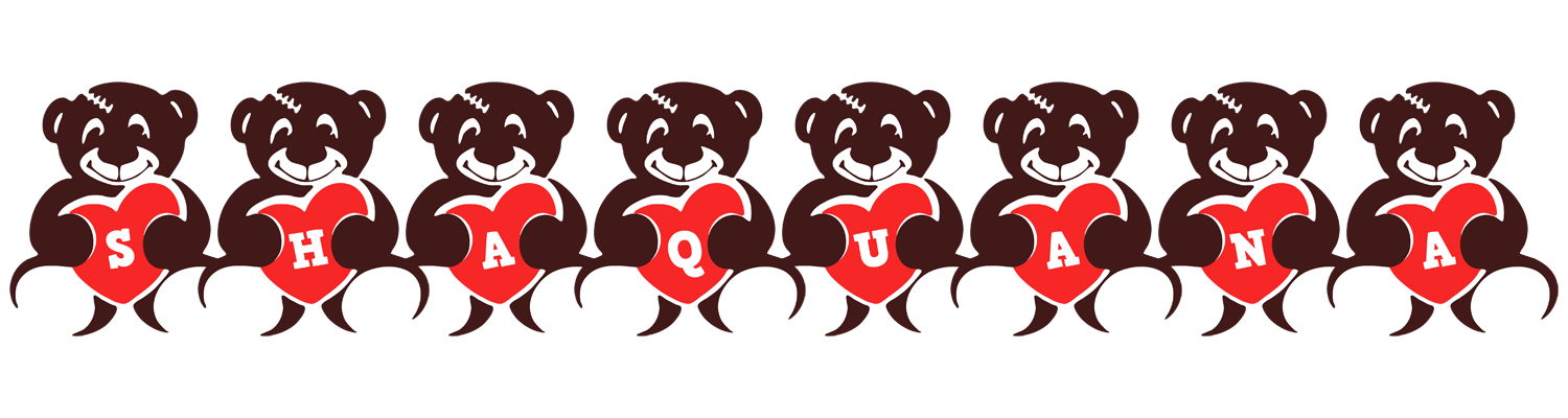 Shaquana bear logo