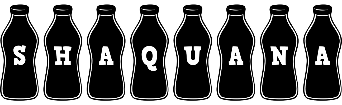 Shaquana bottle logo
