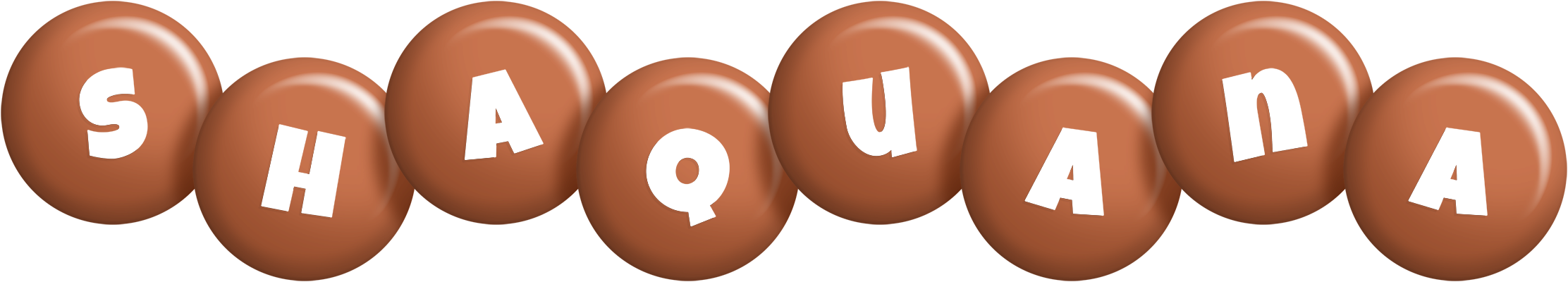 Shaquana candy-brown logo