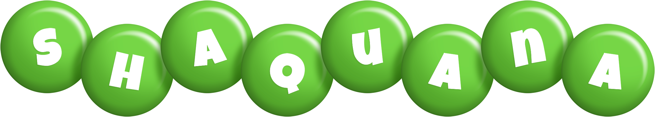Shaquana candy-green logo