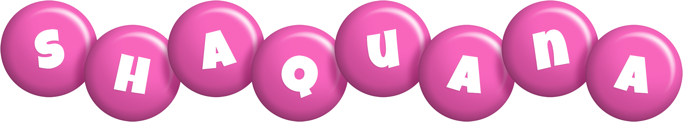 Shaquana candy-pink logo