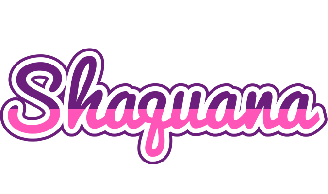 Shaquana cheerful logo