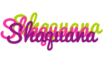 Shaquana flowers logo